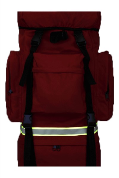 SKFAK027 Manufacturing Double Shoulder First Aid Kit Large Capacity Multi-purpose First Aid Kit Waterproof Custom Reflective Strip First Aid Kit Adjustable Up and Down Link Active Lock Hide Waist Side Bag Separate Barrier First Aid Kit Supplier detail view-2